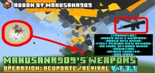 MrHusana909's Weapons 1.3.1 More changes addon for Minecraft