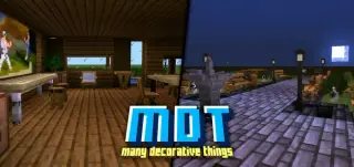 Many Decorative Things Addon for Minecraft