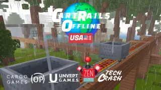 Cart Rails USA Map for Minecraft