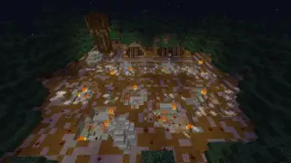 Campsite Trench Map for Minecraft