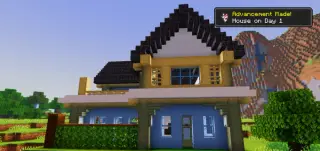 Starter House Map for Minecraft