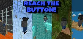 Reach the Button Map for Minecraft