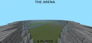 The Arena 4 Player Build Map for Minecraft
