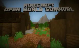 Open World Survival Map for Minecraft