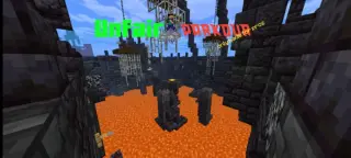 Unfair Parkour map for Minecraft