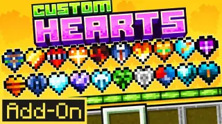 Custom Hearts Texture Pack for Minecraft