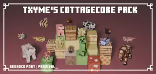 Txyme's Cottagecore Texture Pack for Minecraft