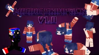 Miside Skinpack V1.0 Texture Pack for Minecraft