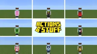 Actions & Stuff Custom Capes Texture Pack for Minecraft
