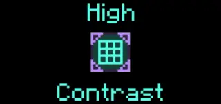 High Contrast Extended Bedrock Port Texture Pack for Minecraft
