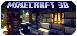 Minecraft 3D texture pack for Minecraft