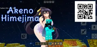 Akeno Himejima Sky Texture Pack for Minecraft