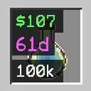 Info in slot