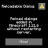 Reloadable Dialog