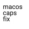 MacOS Caps Lock Fix