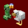 Creeper Fears Chicken