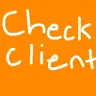 check client