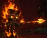 Flaming Skeletons