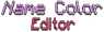 Name Color Editor