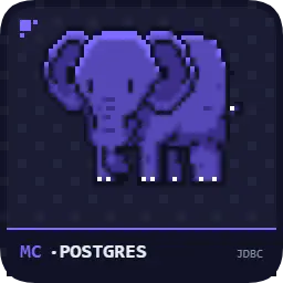 Minecraft PostgreSQL JDBC