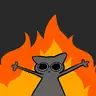 CAT on FIRE (visual enhancement)