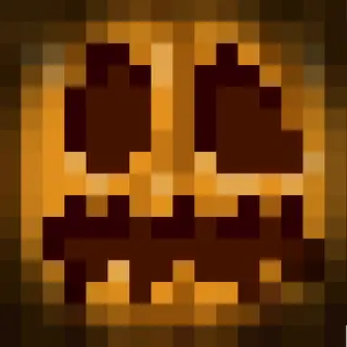 Pumpkin Blur, Pixelated and Circular!