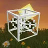 White cobweb outline