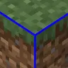Blue Block Outline