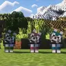 Colourful Wolf Armour
