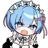 The "Rem" totem from the anime Re:ZERO.