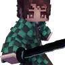 Tanjiro katana from anime Demon slayer