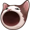 Pop cat totem