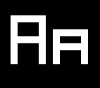 DaHecker's Squared Capital Font
