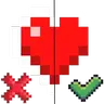 NO more blinking hearts