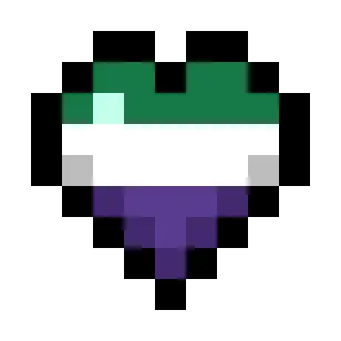 Nonhuman Unity Flag Hearts (Tricolor)
