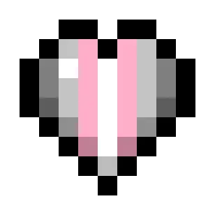 Demigirl Pride Flag Hearts (7-Color Vertical)