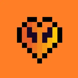 OrangeGradientHearts