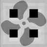 Iron Trapdoor Fans