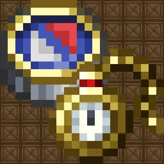 terraria clock + compass
