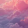 Cotton Candy Clouds at Dawn