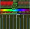 Litteraly rainbow XP bars