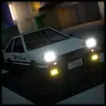 Initial D - Boat Sprinter Trueno AE86