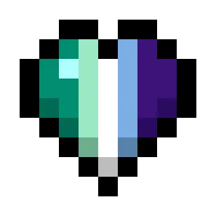 Gay MLM Pride Flag Hearts (5-Color Vertical)
