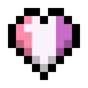 Sapphic Pride Flag Hearts (Tricolor Vertical)