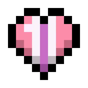 Sapphic Pride Flag Hearts (5-Color Vertical)