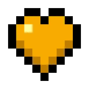 Orange Hearts (Monochrome)