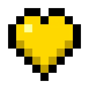 Yellow Hearts (Monochrome)