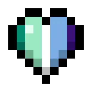 Gay MLM Pride Flag Hearts (5-Color Vertical Alt)