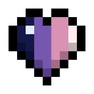 Asexual Spectrum Pride Flag Hearts (4-Color Vertical)