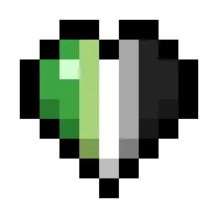 Aromantic Pride Flag Hearts (5-Color Vertical)